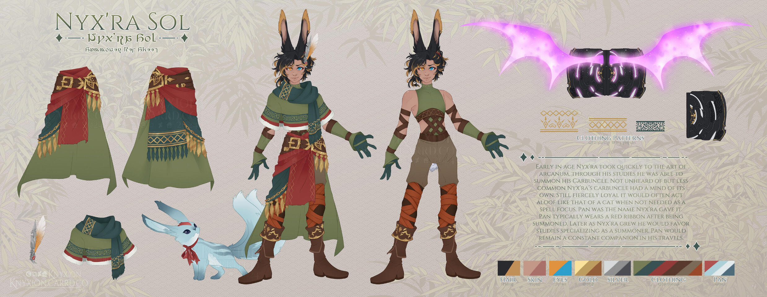 XIV Viera Nyx&#39;ra Sheet